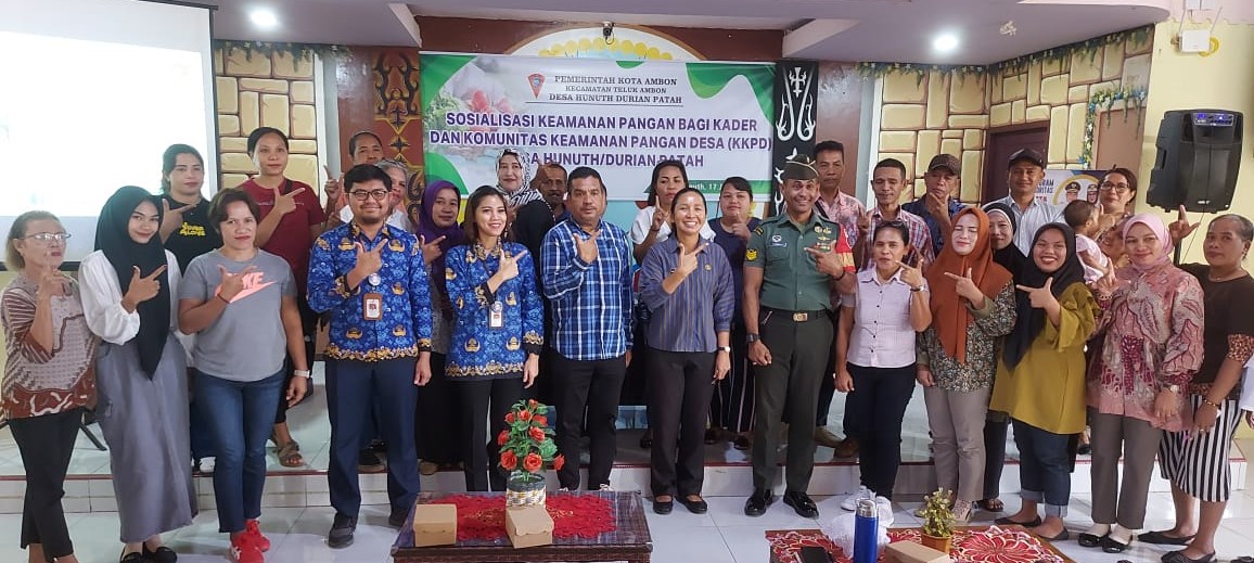 Pemdes Hunuth Sosialisasi Program Keamanan Pangan: Penguatan Peran Kader dan Komunitas Desa Pangan Aman 